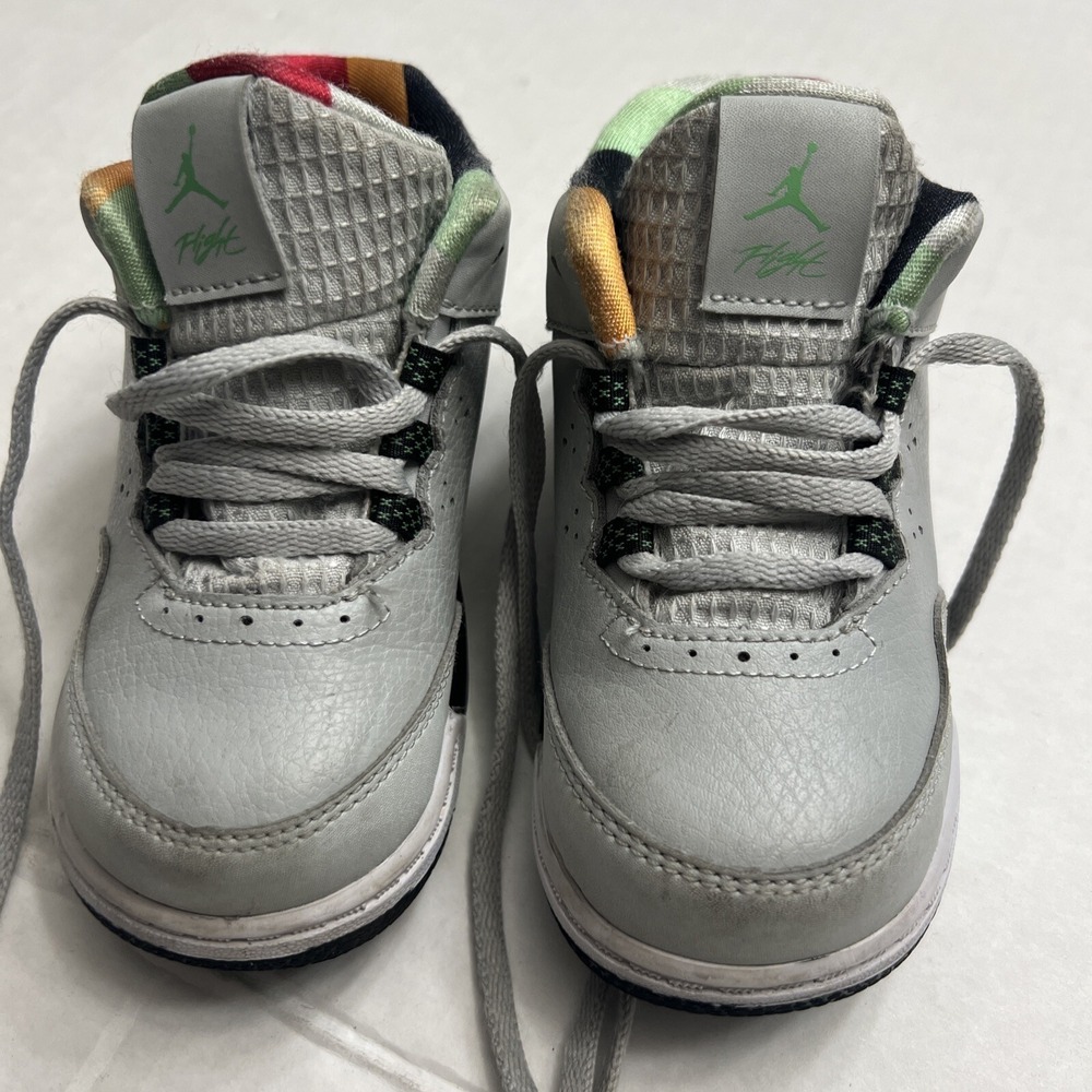 Nike Air Jordan Flight Origin 2 BP Cool Grey Multi 705162-015 Toddler Size 7C